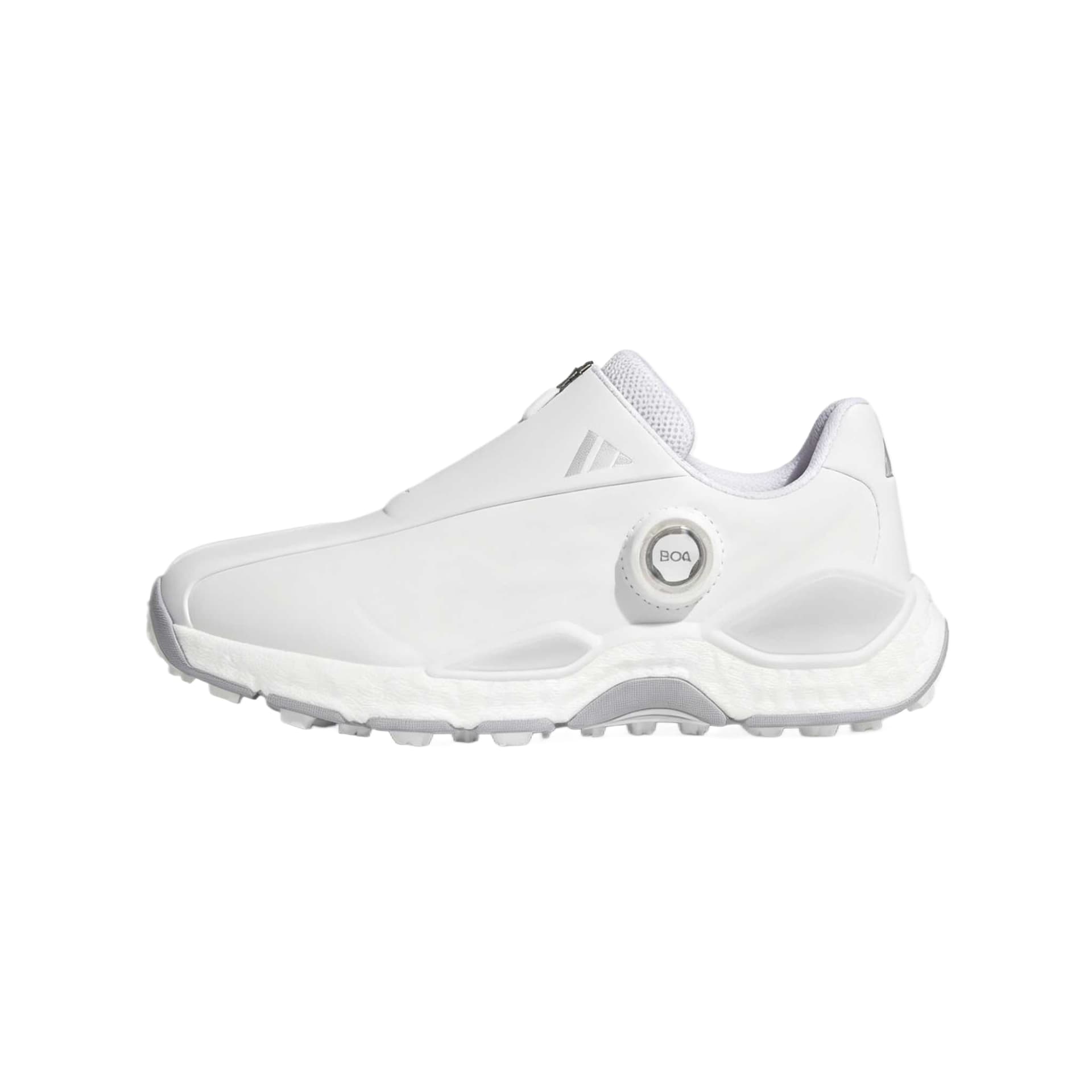 Кроссовки для гольфа Adidas Codechaos 27 Golf Shoes Low Top Cloud White Silver Metal Halo Silver Women's - изображение 1