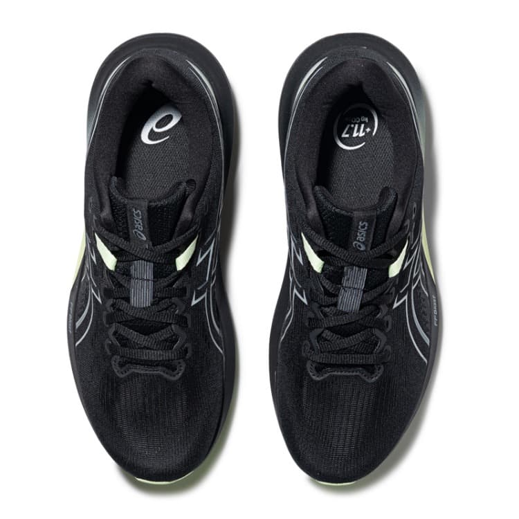 Кроссовки для бега ASICS GT 1000 15 Износостойкие Дышащие Беговые кроссовки Мужские Черные Желтые - изображение 5