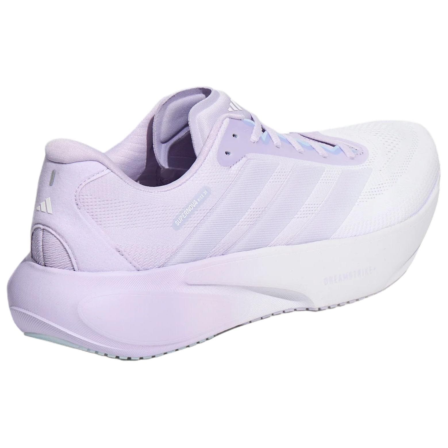 Кроссовки для бега Adidas SUPERNOVA RISE 3S Беговые кроссовки Белый Светло-фиолетовый Женские - изображение 4