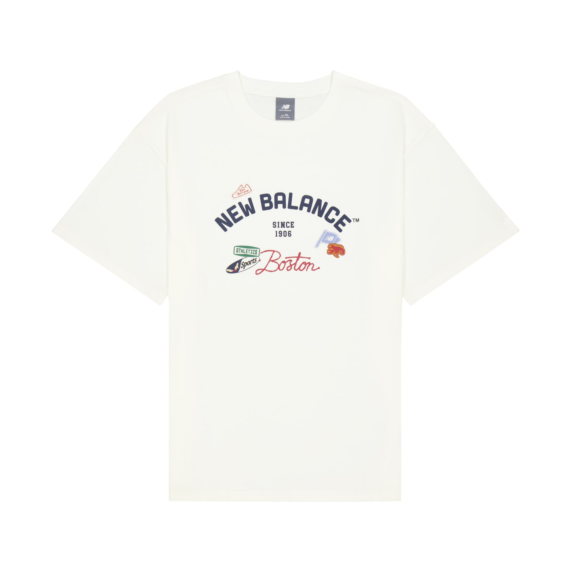 Футболка New Balance Мужские T-рубашки - изображение 1