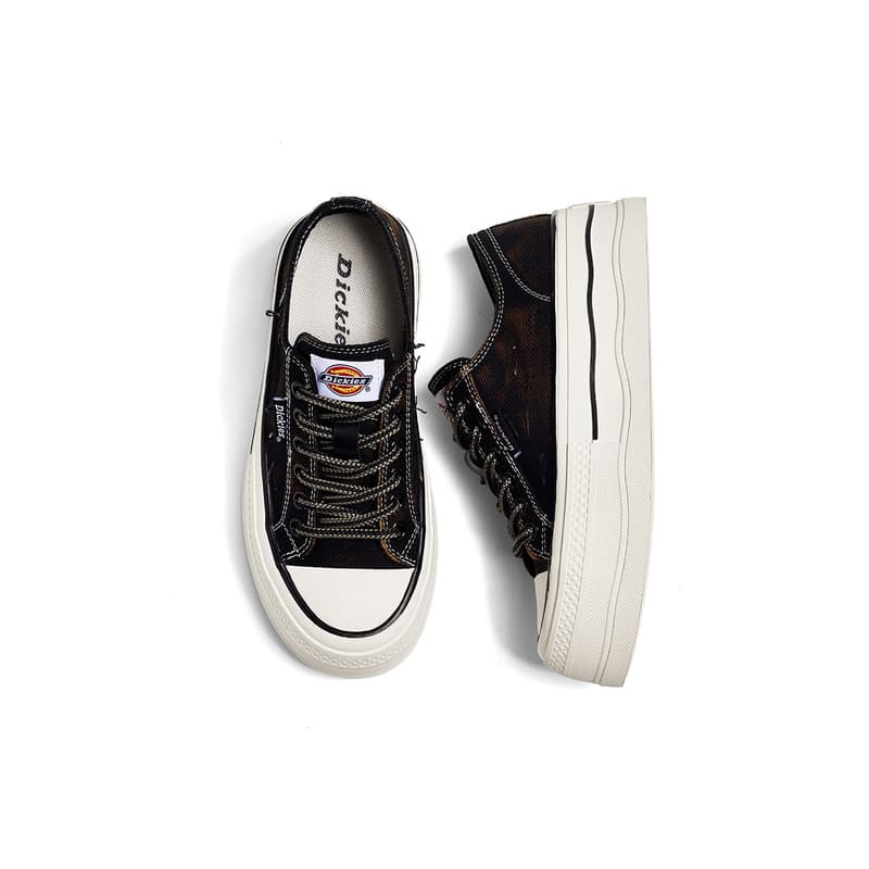 Кеды Dickies Low Top Canvas Shoes Black Women's - изображение 3