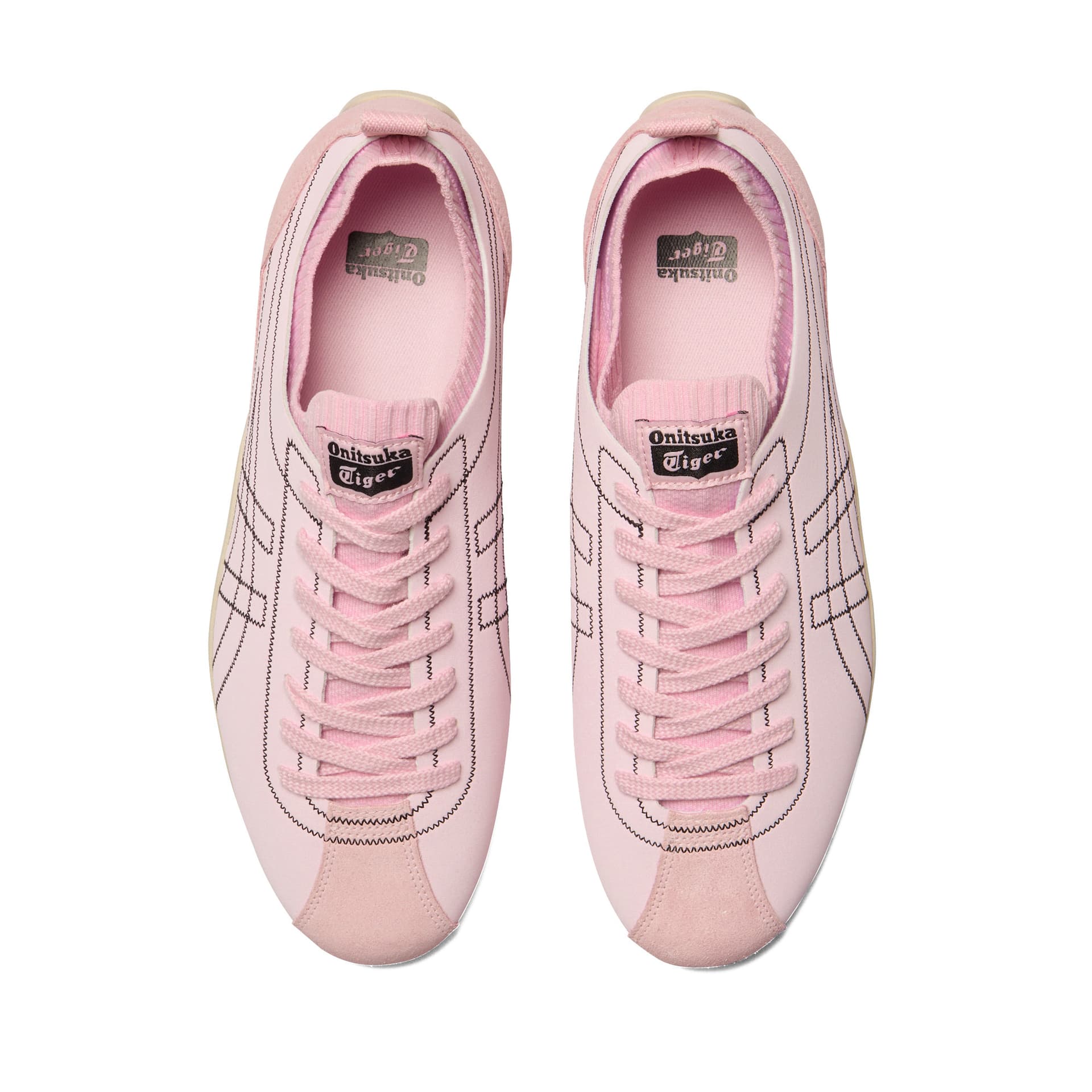 Кроссовки Onitsuka Tiger Sclaw Low Top Повседневная Обувь Унисекс Розовая - изображение 5