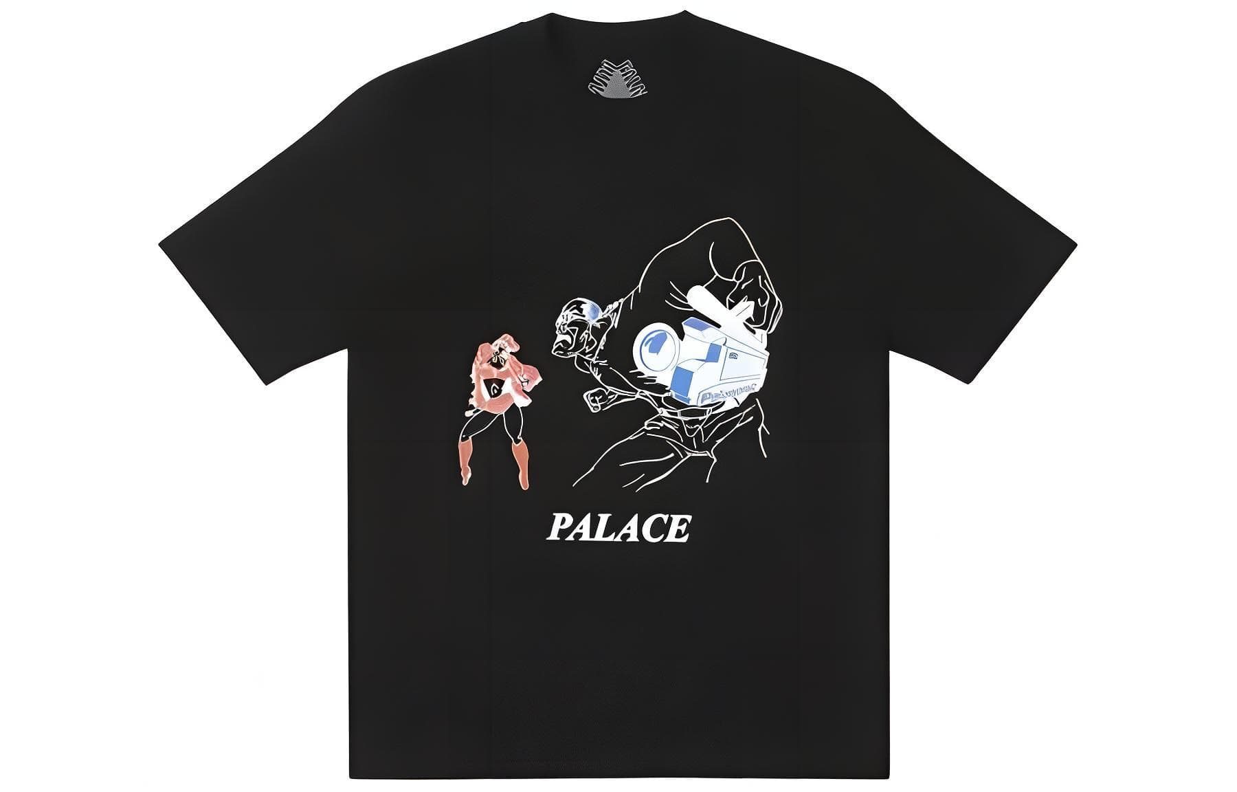 Футболка PALACE FW21 P-Sonic T-Shirt Black P-SonicT - изображение 1