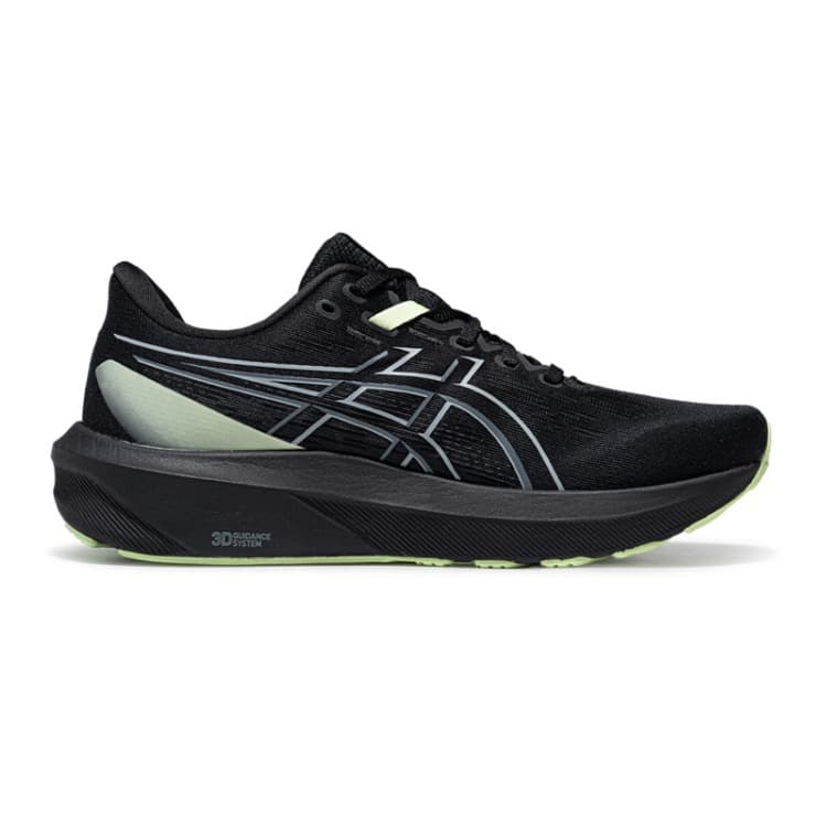 Кроссовки для бега ASICS GT 1000 15 Износостойкие Дышащие Беговые кроссовки Мужские Черные Желтые - изображение 2