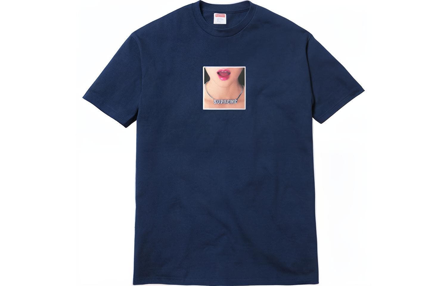 Футболка Supreme SS18 Necklace Tee Navy T - изображение 1