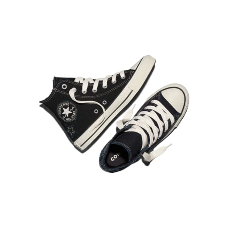 Кеды Converse Chuck Taylor All Star Кеды High Топ Черный Белый Черный Унисекс - изображение 3