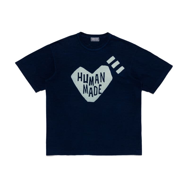 Футболка Human Made NINGENSEI Индиго Унисекс T-рубашки - изображение 1