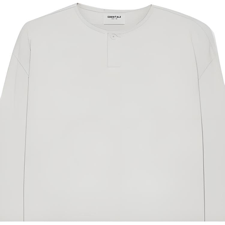 Кофта Fear of God Essentials Thermal Henley Long Sleeve Light Heather Oatmeal T - изображение 3
