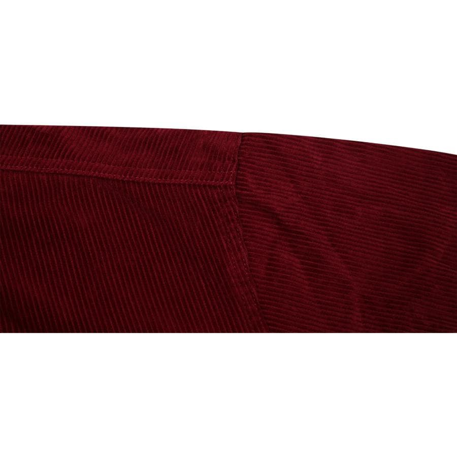 Рубашка Drew House FW22 Corduroy Ls Shirt - Drew Burgundy - изображение 3