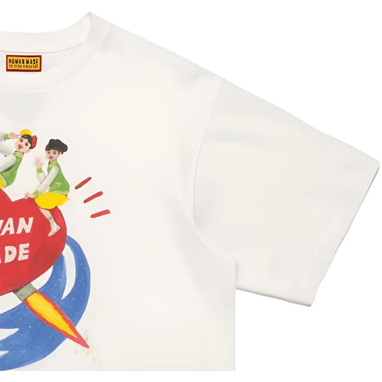 Футболка HUMAN MADE x Keiko Sootome SS26 T Рубашка Унисекс - изображение 5