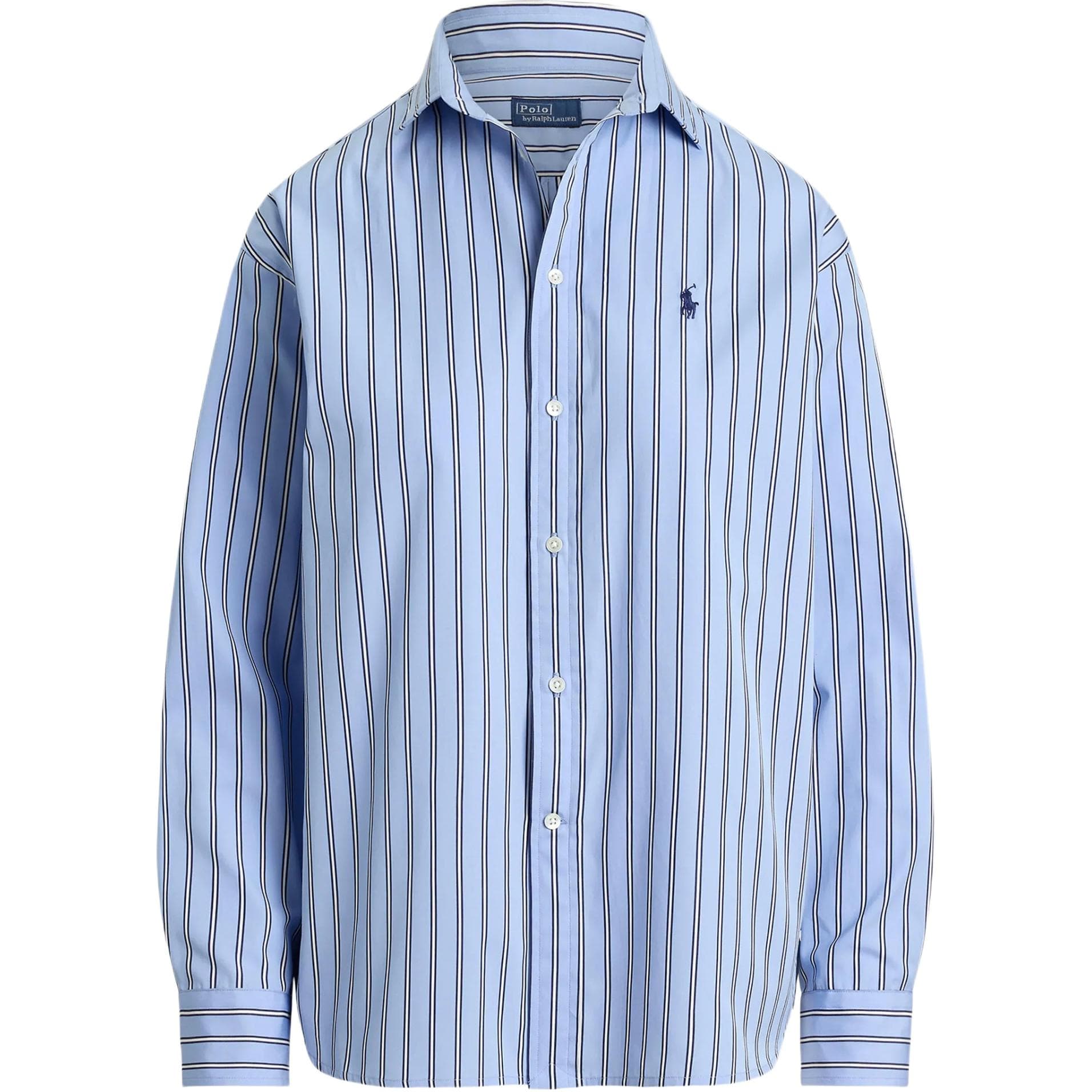 Блузка Polo Ralph Lauren Blue Women's Shirts Поло Ralph Lauren Синие Женские Рубашки - изображение 1