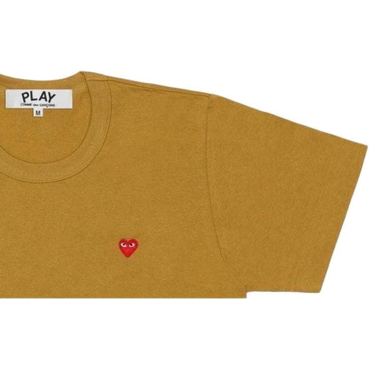 Футболка CDG Play SS22 Small Heart T-Shirt LogoT - изображение 5