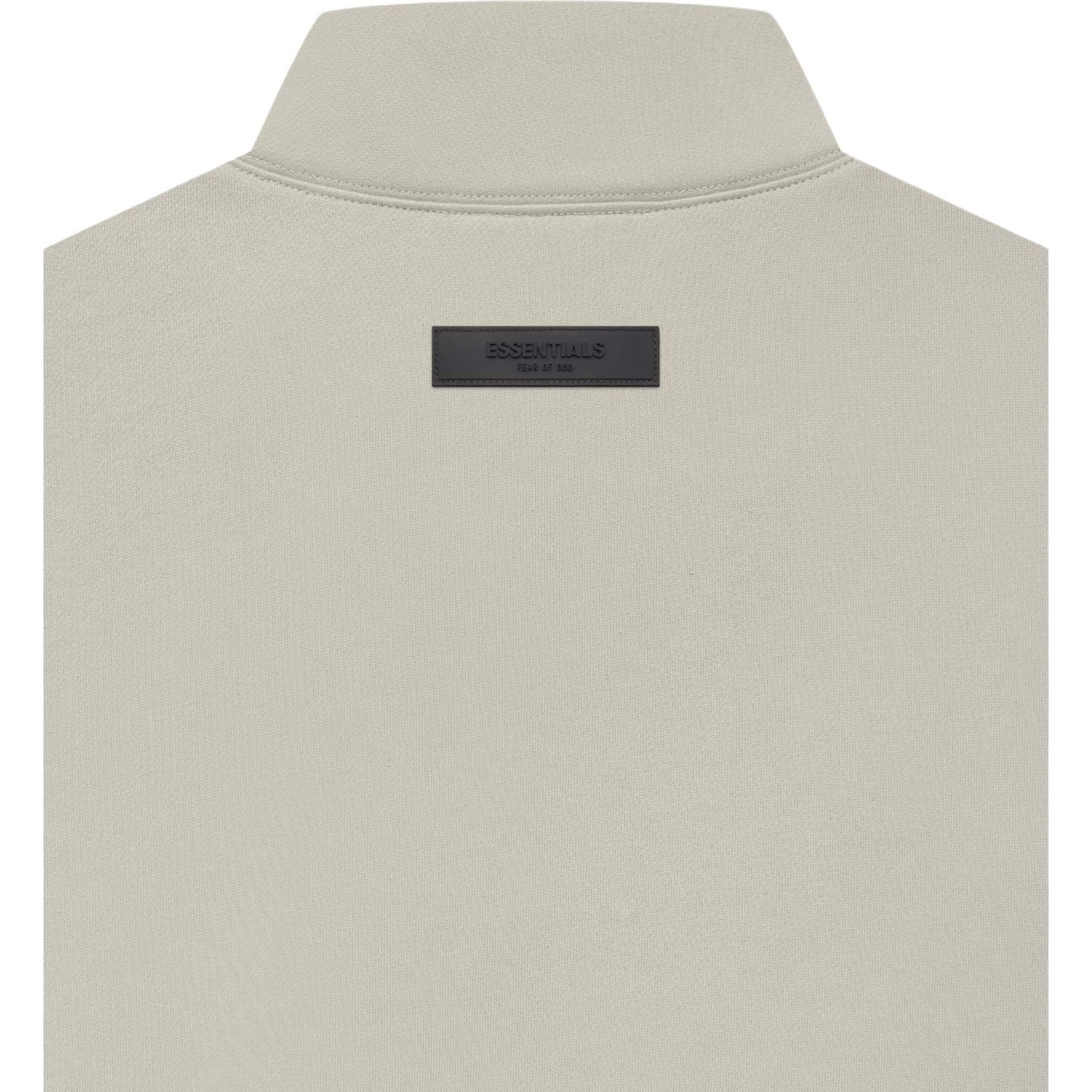 Худи Fear of God Essentials Mockneck Smoke Logo - изображение 5