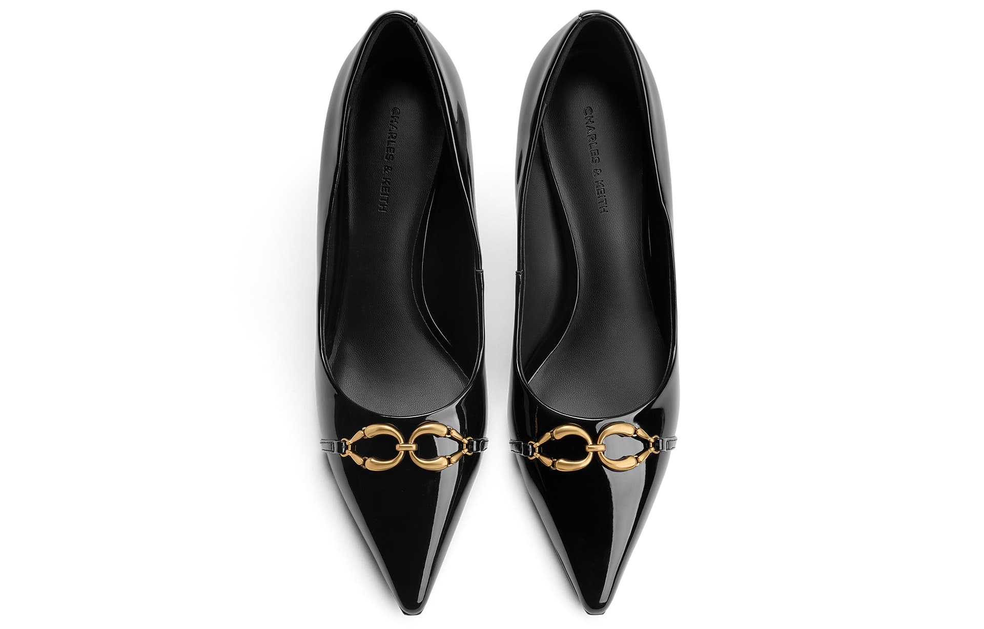 Туфли CHARLES KEITH Высокие каблуки Низкий топ Женский - изображение 3