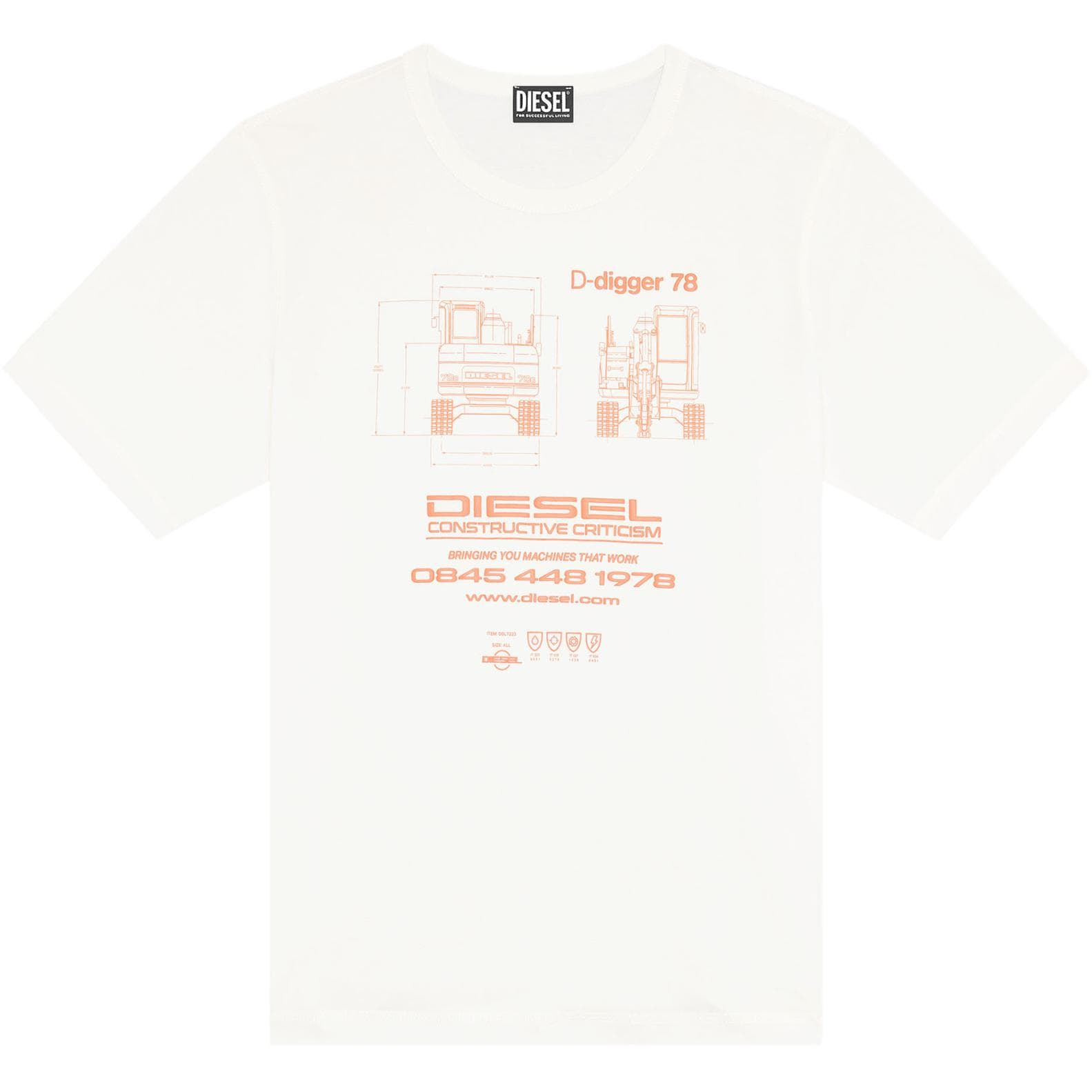 Футболка DIESEL T - изображение 4