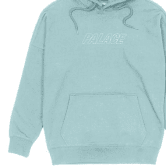 Худи PALACE FW21 ULTIMO Jumbo Tri-Ferg Drop Shoulder Hood Green Logo - изображение 4