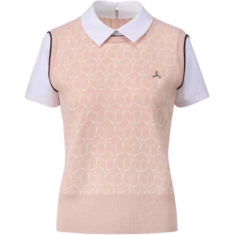 Футболка LI NING 1990 Персиково-розовый Женские T-рубашки - изображение 1