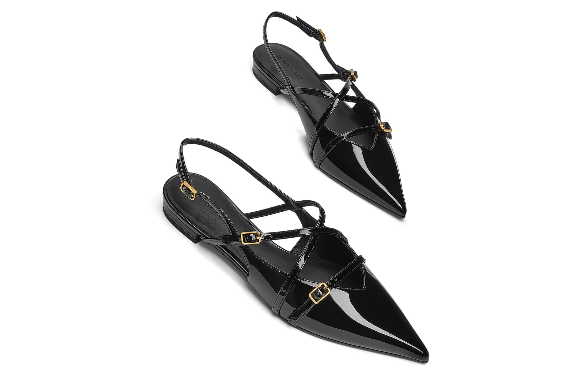 Шлёпанцы CHARLES KEITH One Шнуровые Сандалии Женские - изображение 3