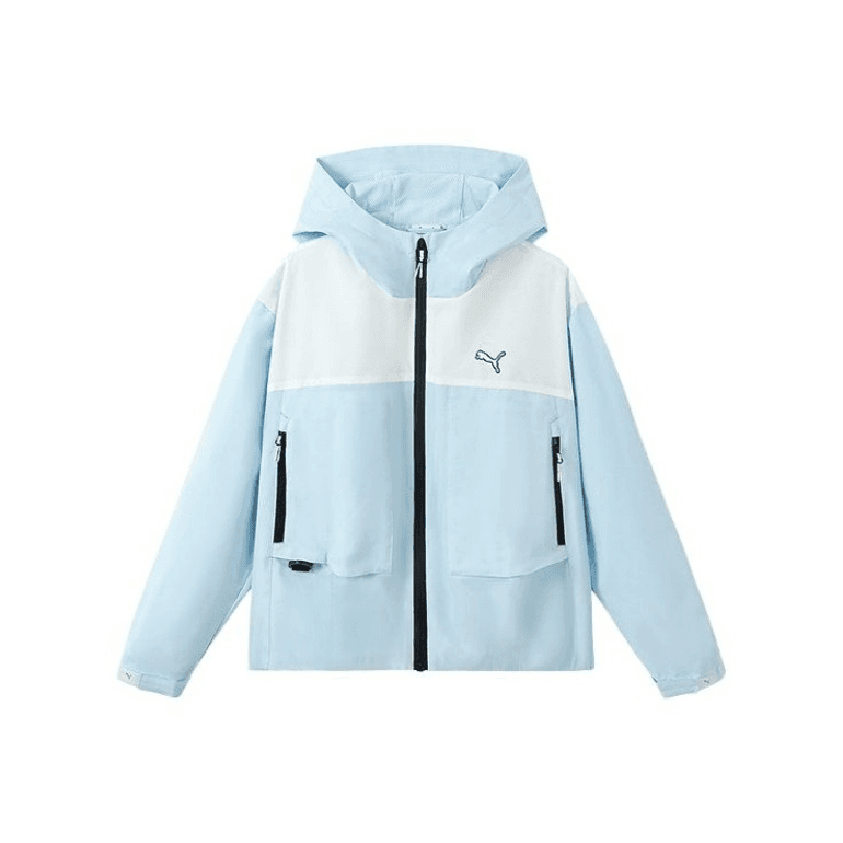 PUMA Сине-белый Тон 00381 Kids Куртки - изображение 1