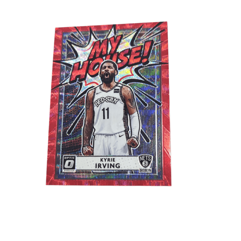 Коллекционные карточки PANINI Нетс Kyrie Ирвинг Euro GOD Коллекция "Ревущая Церемония MY House" Специальное Издание Игровая Карта РАР - изображение 5