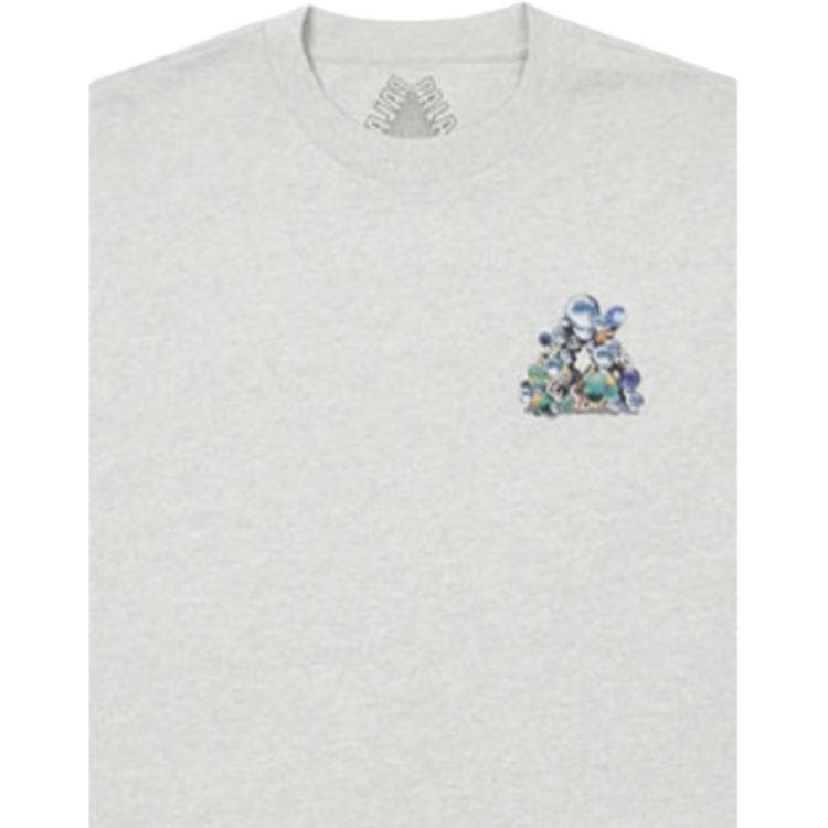 Футболка PALACE FW21 Bubbling T-shirt Grey Marl T - изображение 4