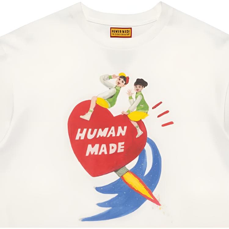 Футболка HUMAN MADE x Keiko Sootome SS26 T Рубашка Унисекс - изображение 3