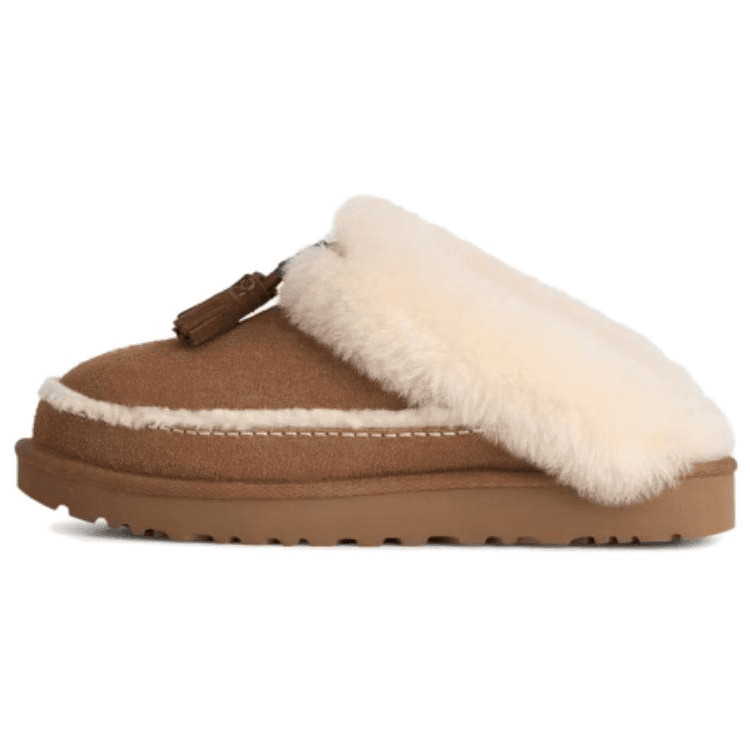 Сандалии UGG Cluggette Закрытые тапочки Каштановый цвет Женские - изображение 1