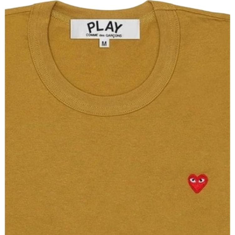 Футболка CDG Play SS22 Small Heart T-Shirt LogoT - изображение 2