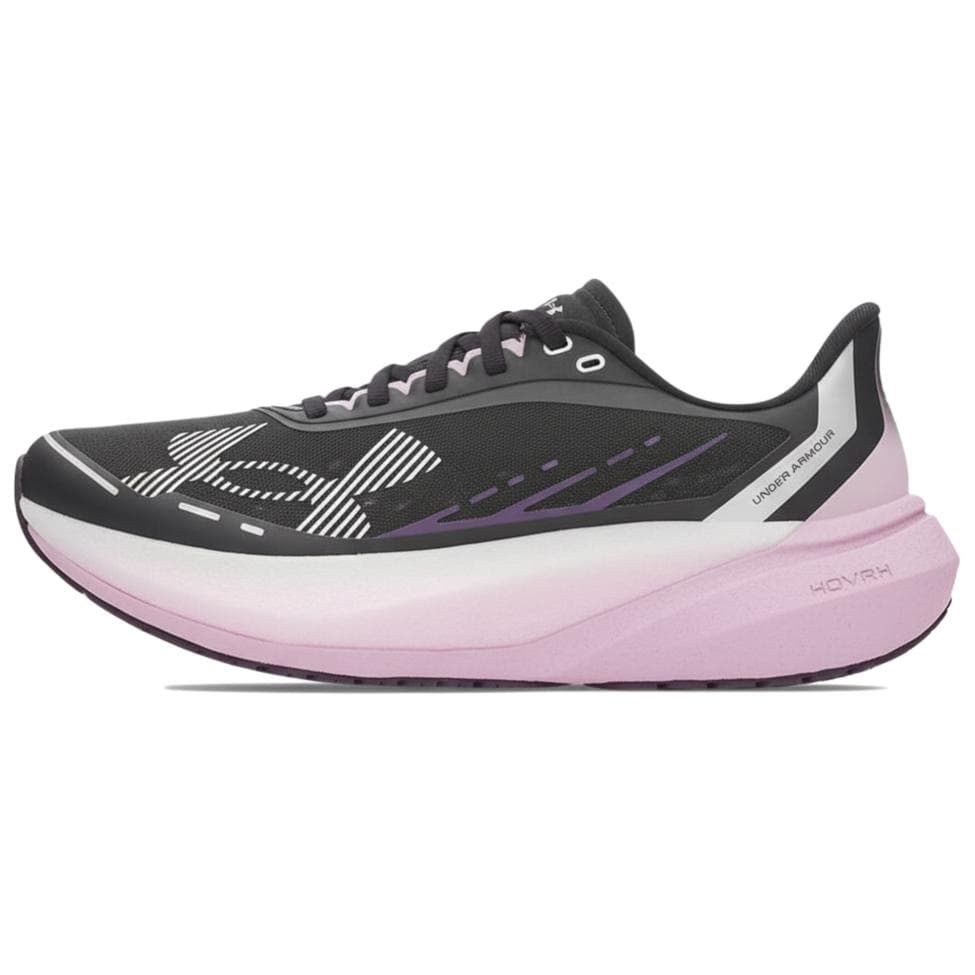 Кроссовки для бега Under Armour Velociti Distance Беговые кроссовки Low Топ Черно-фиолетовый Женские - изображение 1