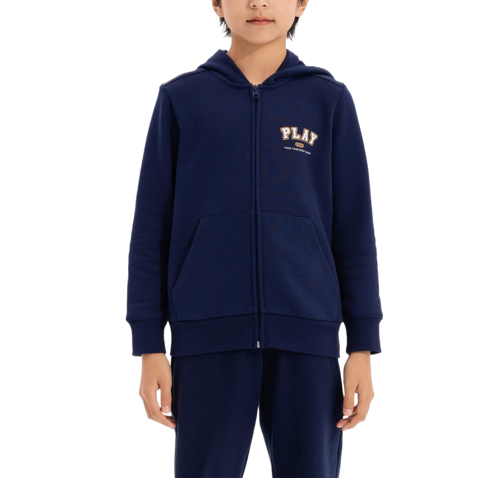 Кофта DECATHLON Серый Синий Kids Свитшоты - изображение 1