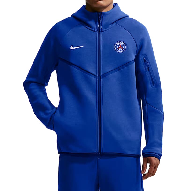 Куртка NIKE Old Королевский Белый Мужские Куртки - изображение 1