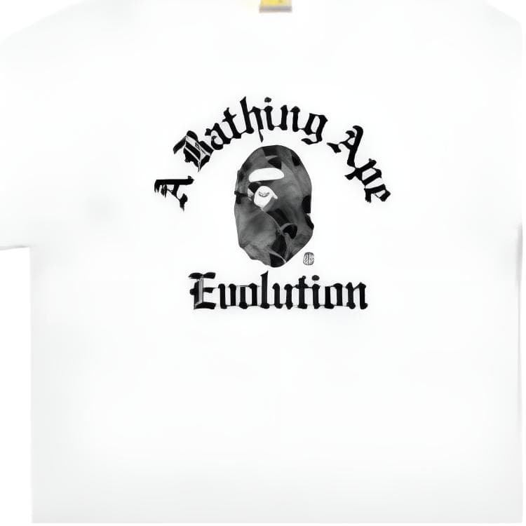 Футболка A BATHING APE Xie Tianfeng Evolution Collaboration Унисекс T-рубашки - изображение 4
