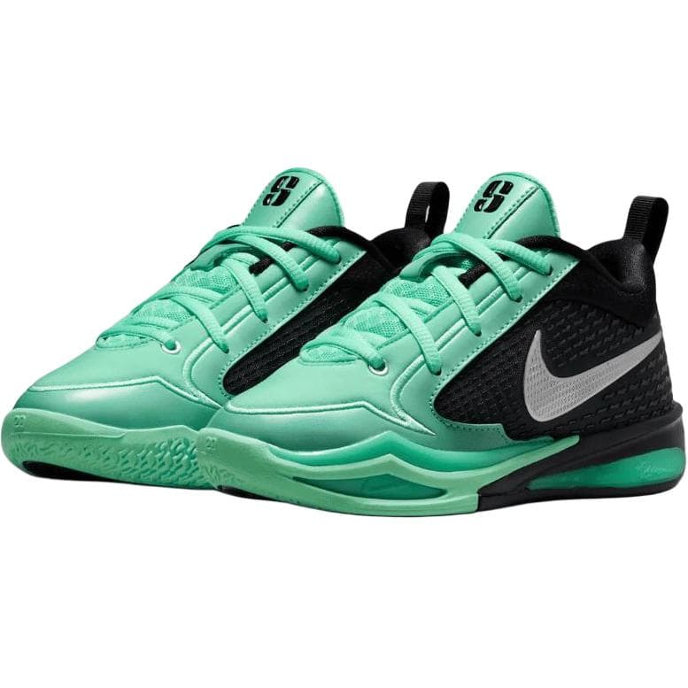 Кроссовки для баскетбола Nike Sabrina 4 Детские баскетбольные кроссовки Low Топ Черный Зеленый Kids - изображение 3
