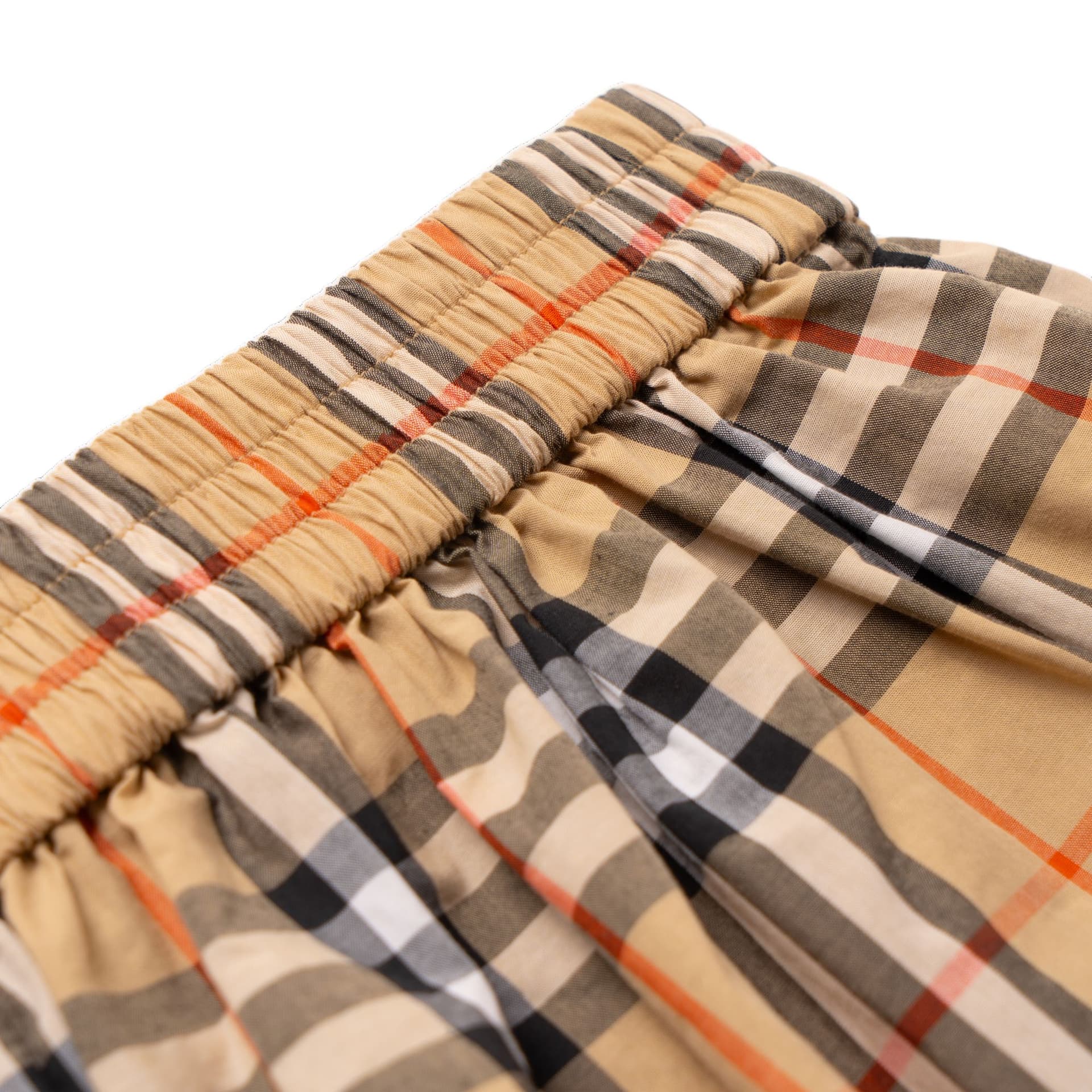 Burberry Песочно-бежевые Kids Шорты - изображение 6