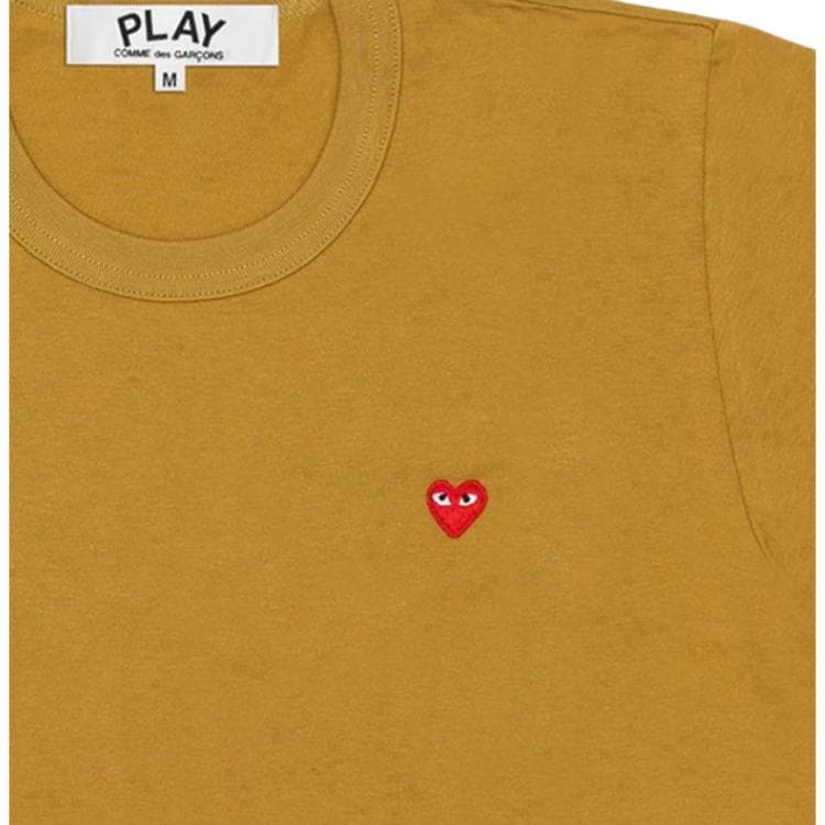 Футболка CDG Play SS22 Small Heart T-Shirt LogoT - изображение 3