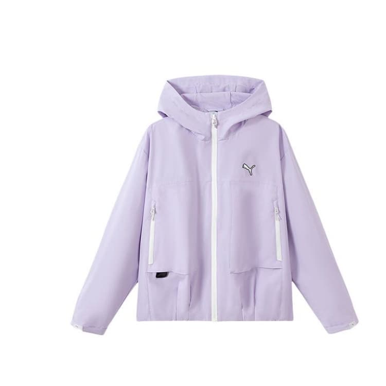 PUMA Розовый Фиолетовый 70002 Kids Куртки - изображение 1