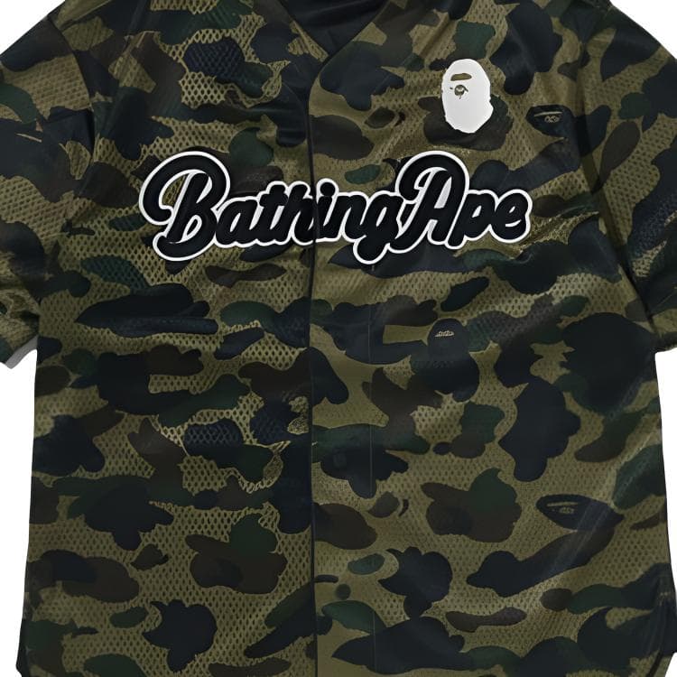 Рубашка A BATHING APE 1ST CAMO Унисекс Рубашки - изображение 7