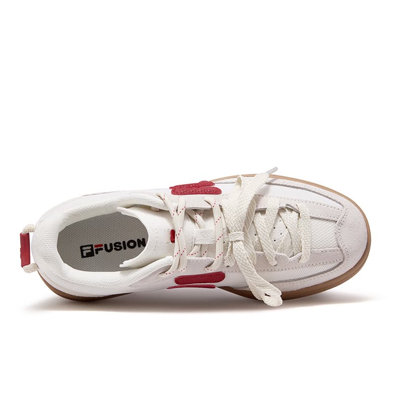 Кроссовки FILA FUSION GITA SLIM Скейтборд Кроссовки Низкий Топ Снег Strong Красный перечный Женские - изображение 4