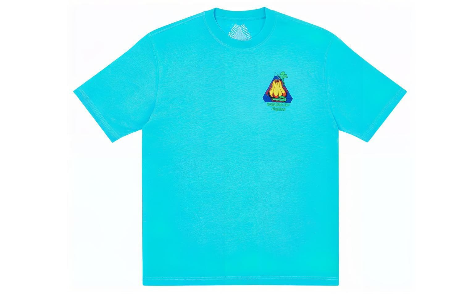 Футболка PALACE Nein Cheese Nein Egg T-Shirt Blue T - изображение 2