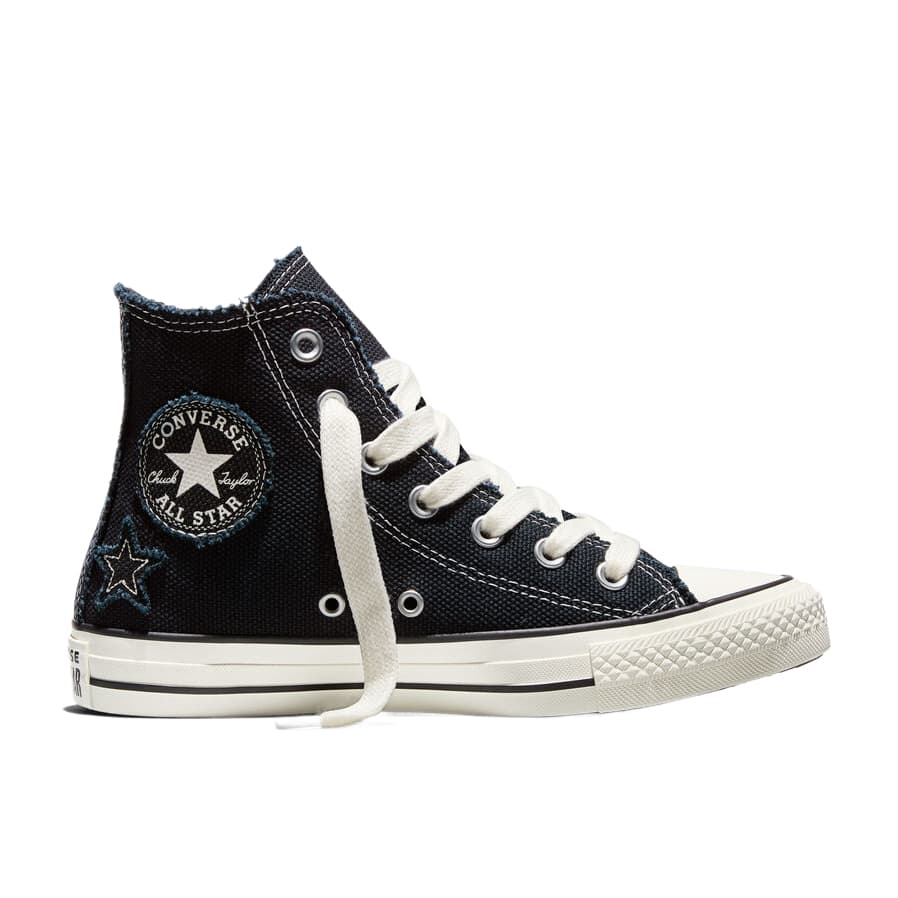 Кеды Converse Chuck Taylor All Star Кеды High Топ Черный Белый Черный Унисекс - изображение 2