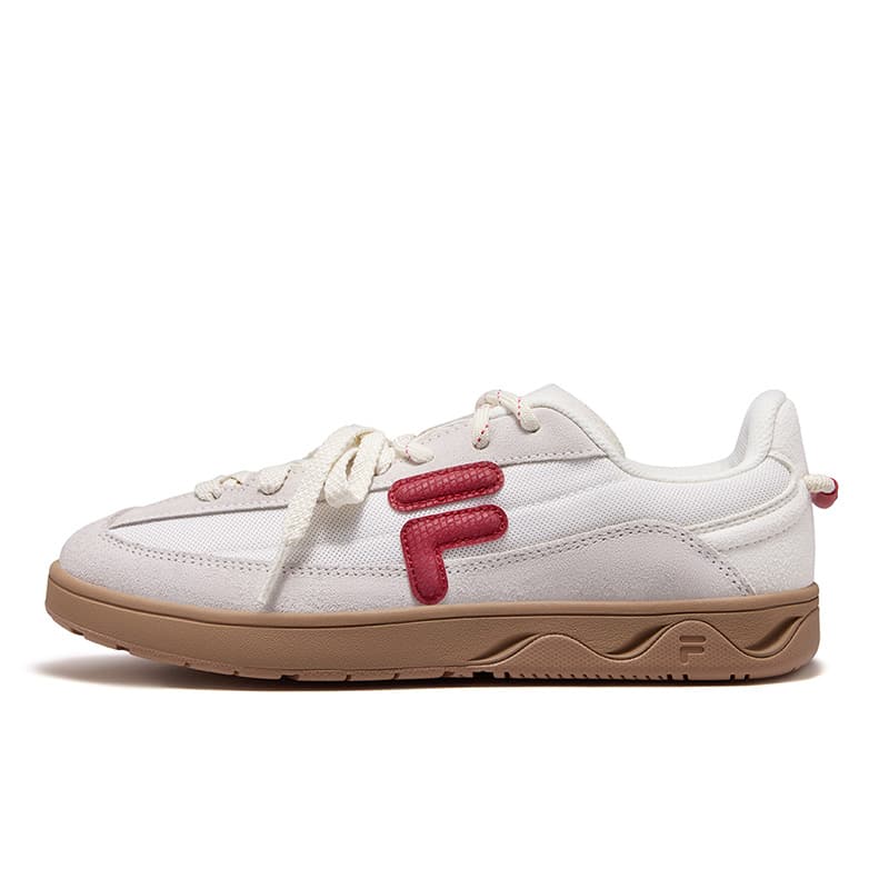 Кроссовки FILA FUSION GITA SLIM Скейтборд Кроссовки Низкий Топ Снег Strong Красный перечный Женские - изображение 1