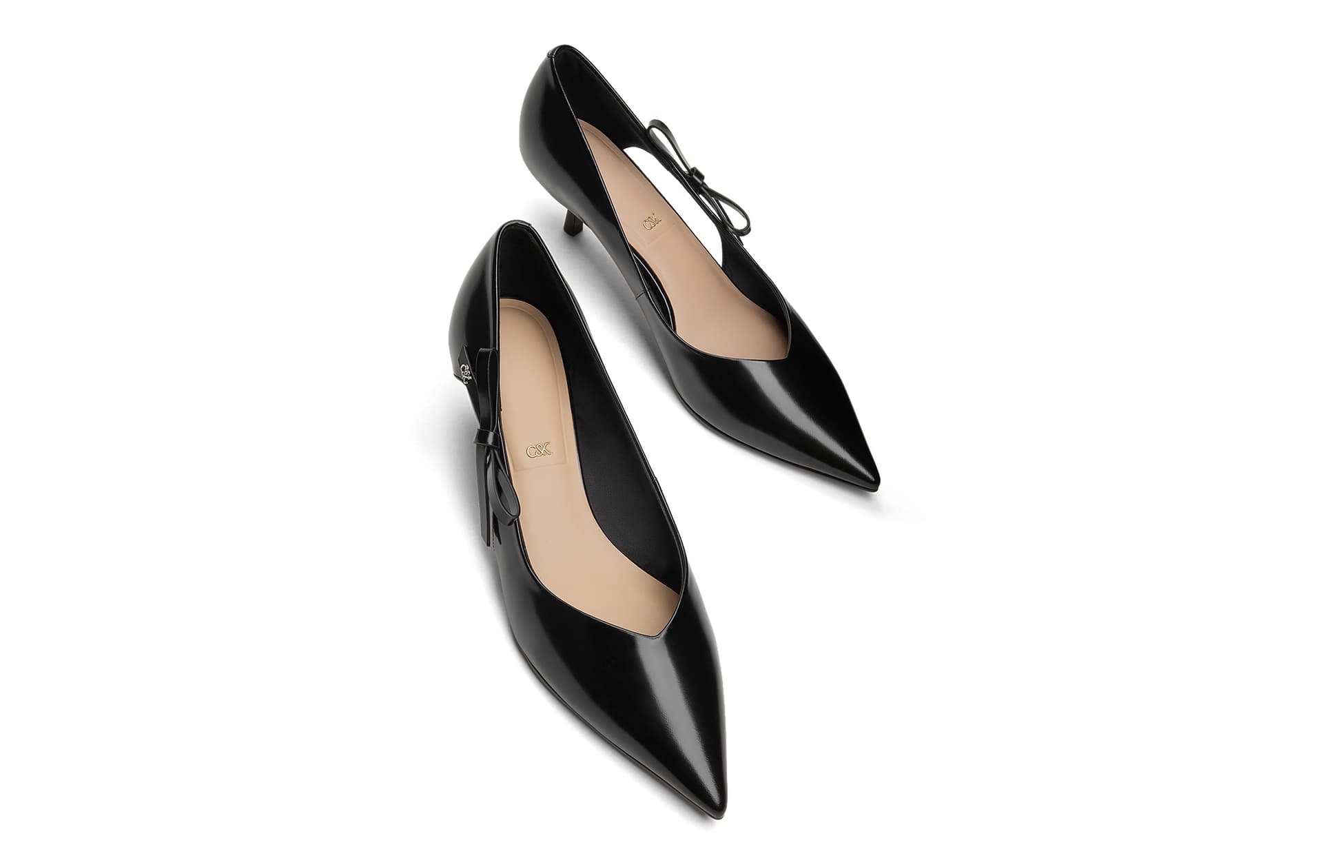 Туфли CHARLES KEITH Высокие каблуки Низкий топ Женский - изображение 3