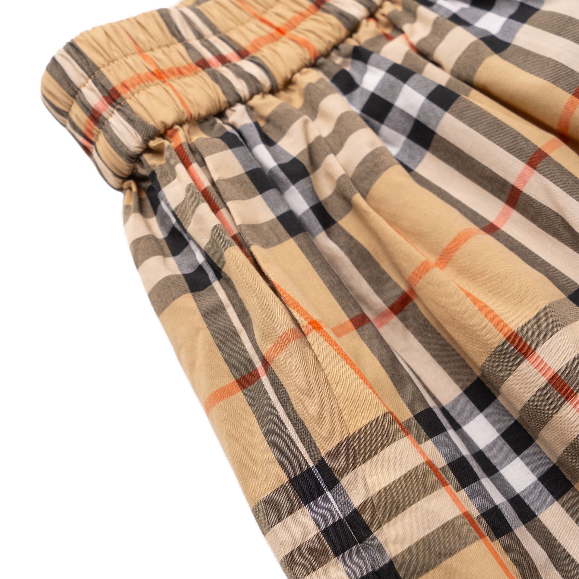 Burberry Песочно-бежевые Kids Шорты - изображение 5
