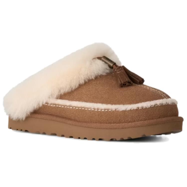Сандалии UGG Cluggette Закрытые тапочки Каштановый цвет Женские - изображение 2