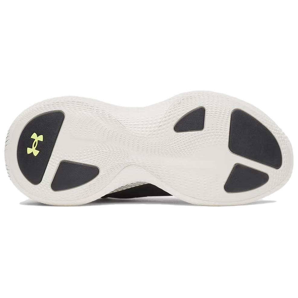 Кроссовки Under Armour Echo Slip Speed Повседневная обувь Черный и оранжевый Унисекс - изображение 4