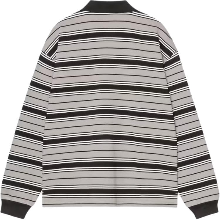 Carhartt WIP Shadow Gray Unisex Rugby Jersey Carhartt WIP Тень Серый Унисекс Регбийная Джерси - изображение 2