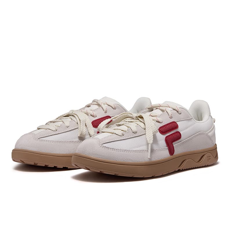 Кроссовки FILA FUSION GITA SLIM Скейтборд Кроссовки Низкий Топ Снег Strong Красный перечный Женские - изображение 3