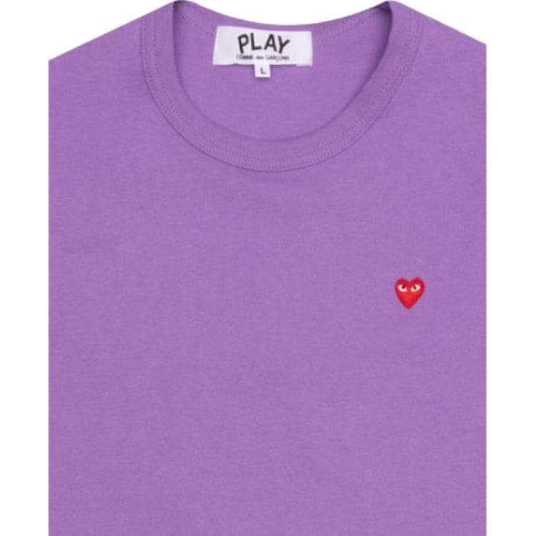 Футболка CDG Play SS22 Bi-Colour T-Shirt PurpleMustard T - изображение 2