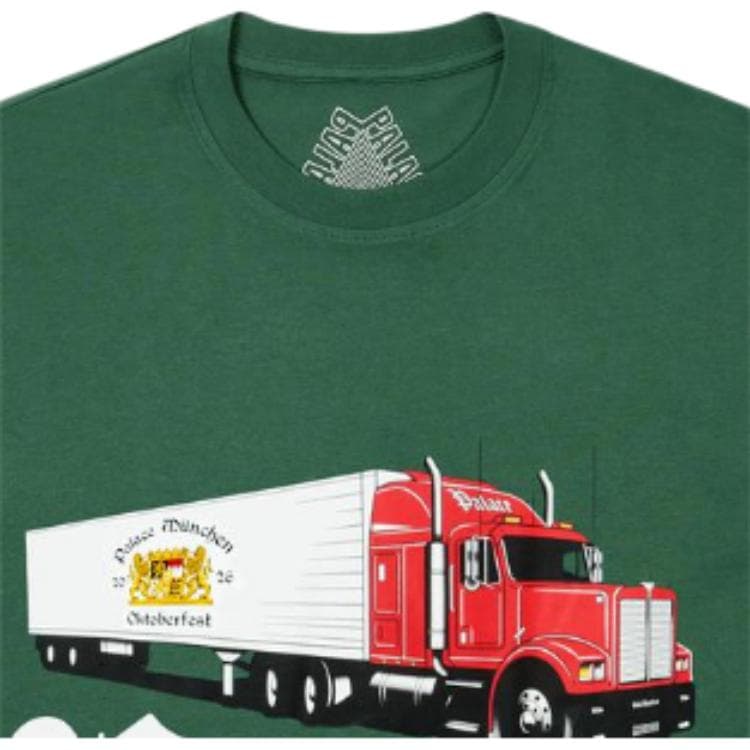Футболка PALACE SS26 TRUCK Off T Рубашка RACEY Зеленая T Рубашка Унисекс - изображение 2