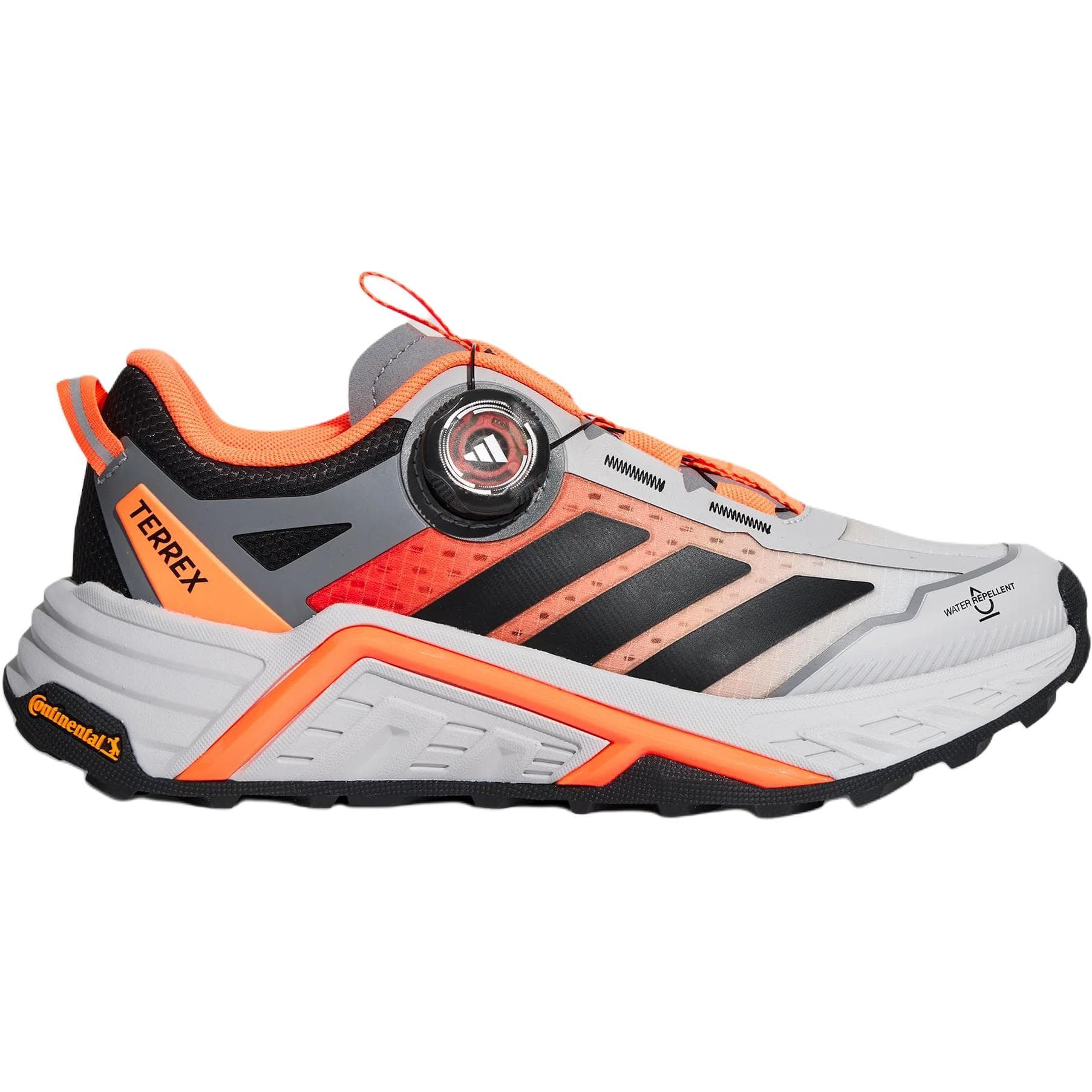 Adidas FREE HIKER Детская обувь для активного отдыха Низкий топ Светло-серый Черный Ярко-оранжевый Желтый Kids - изображение 2